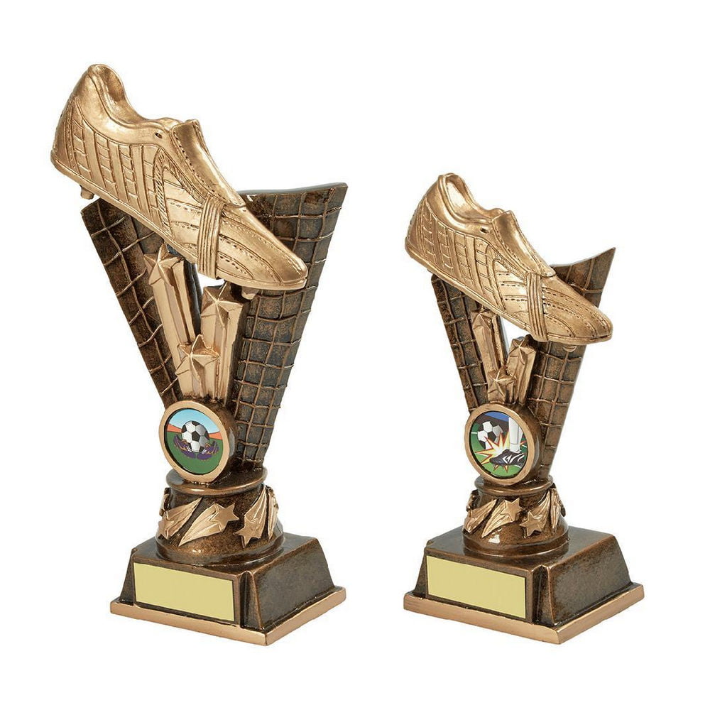 Golden Boot Resin Football Award - Challenge Trophies