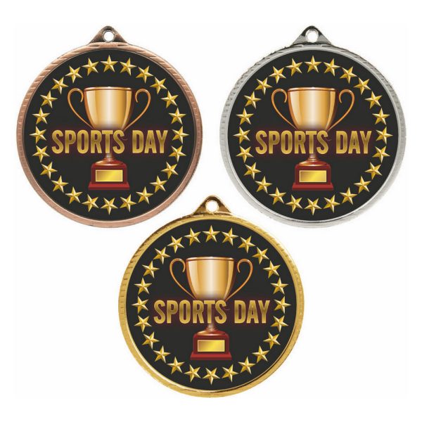 55mm Medal - Sports Day