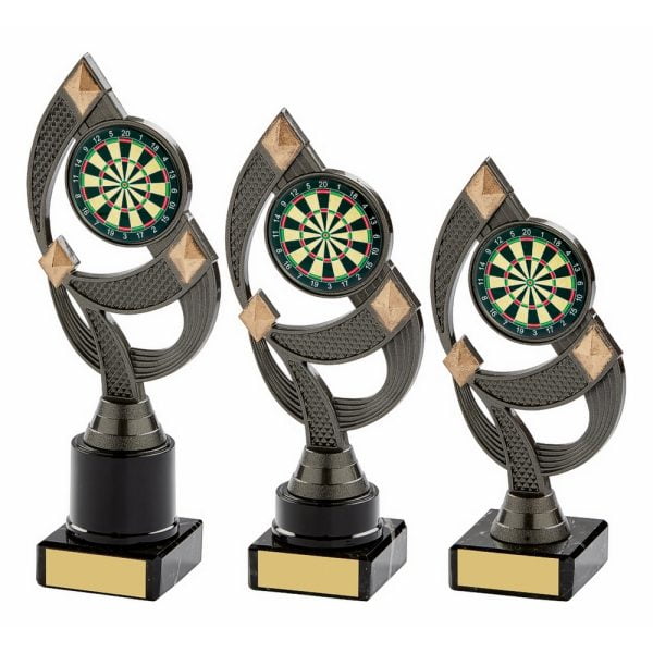 Antique Silver "Jewel" Holder Dartboard Award